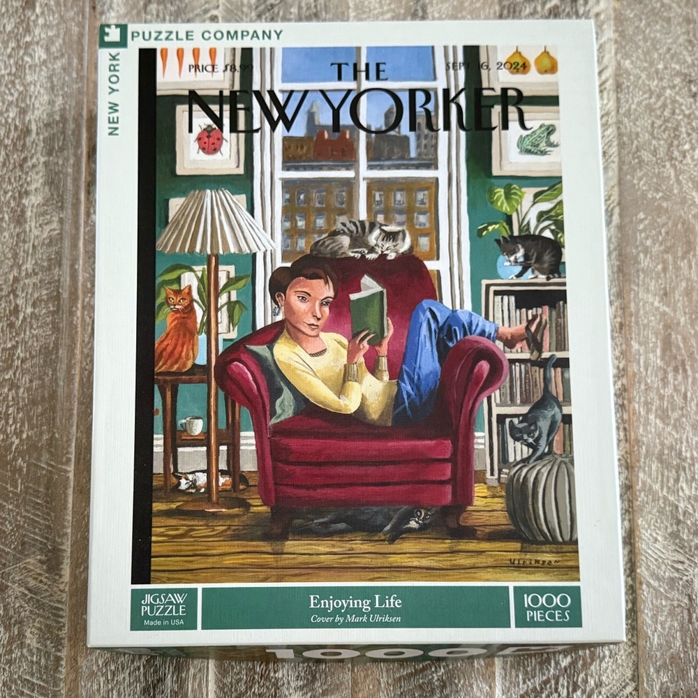 The New Yorker Enjoying Life Puzzle - 1000 Pieces
